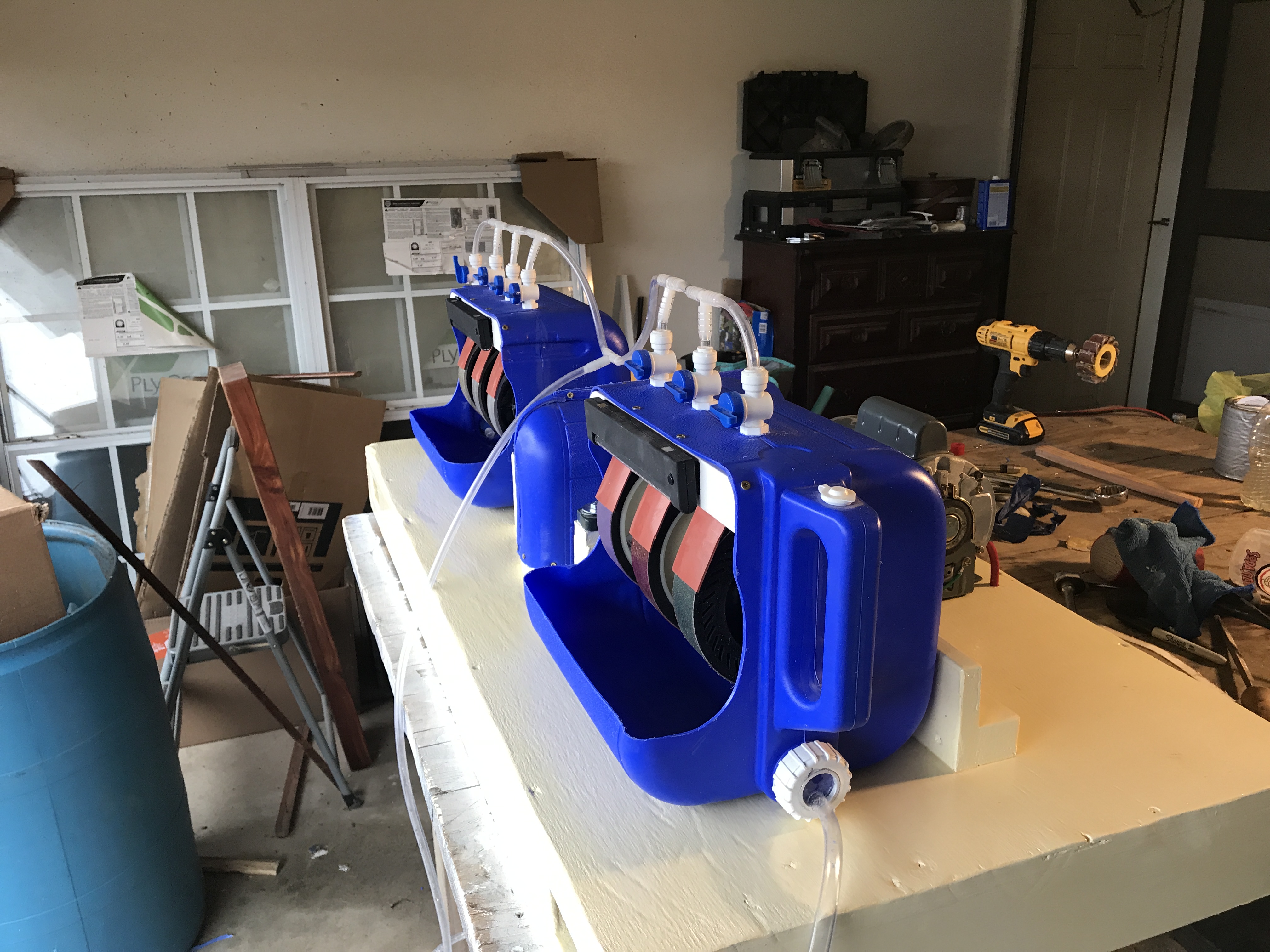 Home made lapidary machine Rock Tumbling Hobby