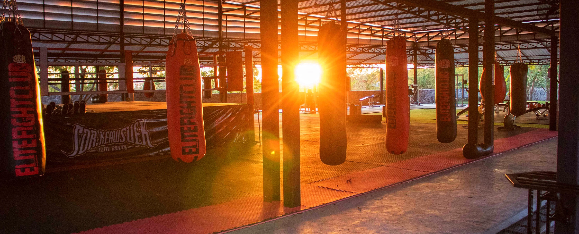 MUAY THAI CAMP Boxing Bag Gym Hua Hin