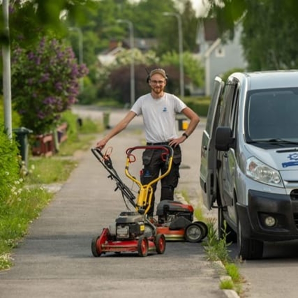 profilbild av Martin Nilsson, VD på Martins Mångservice.