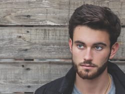 Photograph of a men's hair style