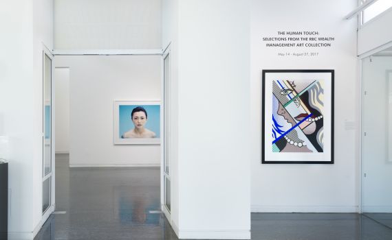 Installation View of The Human Touch. Photography by James Prinz