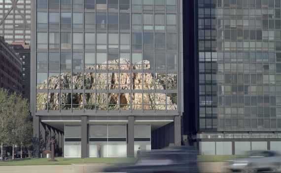 Assaf Evron, _Collages for the Esplanade Apartments_, 2019