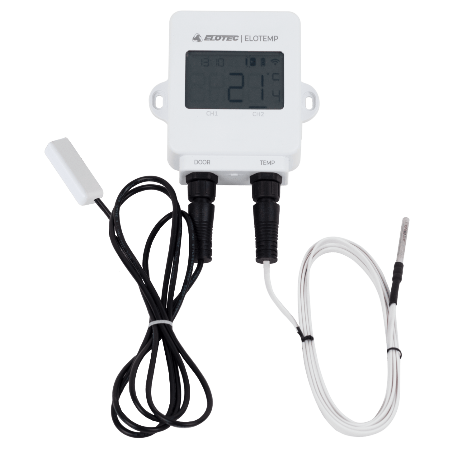 EloRa EloTemp magneettikontaktilla sekä näytöllä