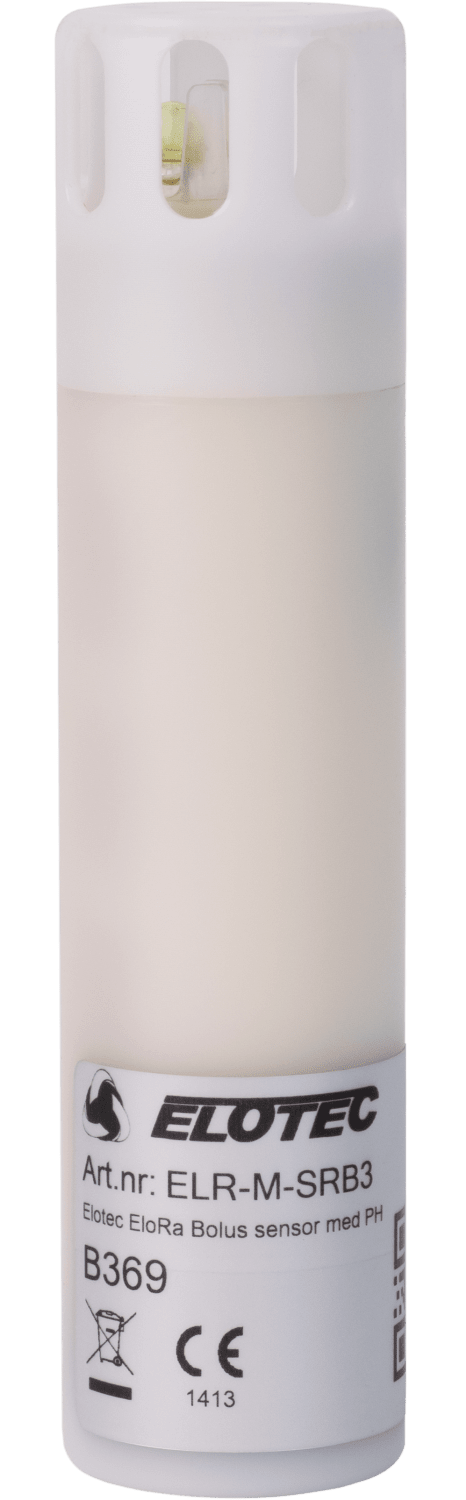 EloRa bolus-sensor temp./aktivitet/pH