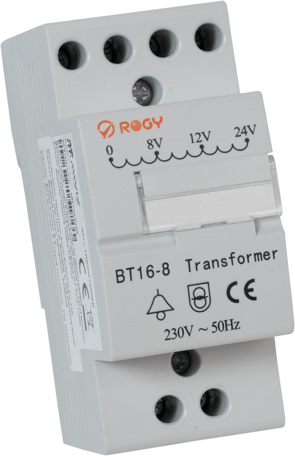Transformator for smart dørklokke, 230AC in, DIN