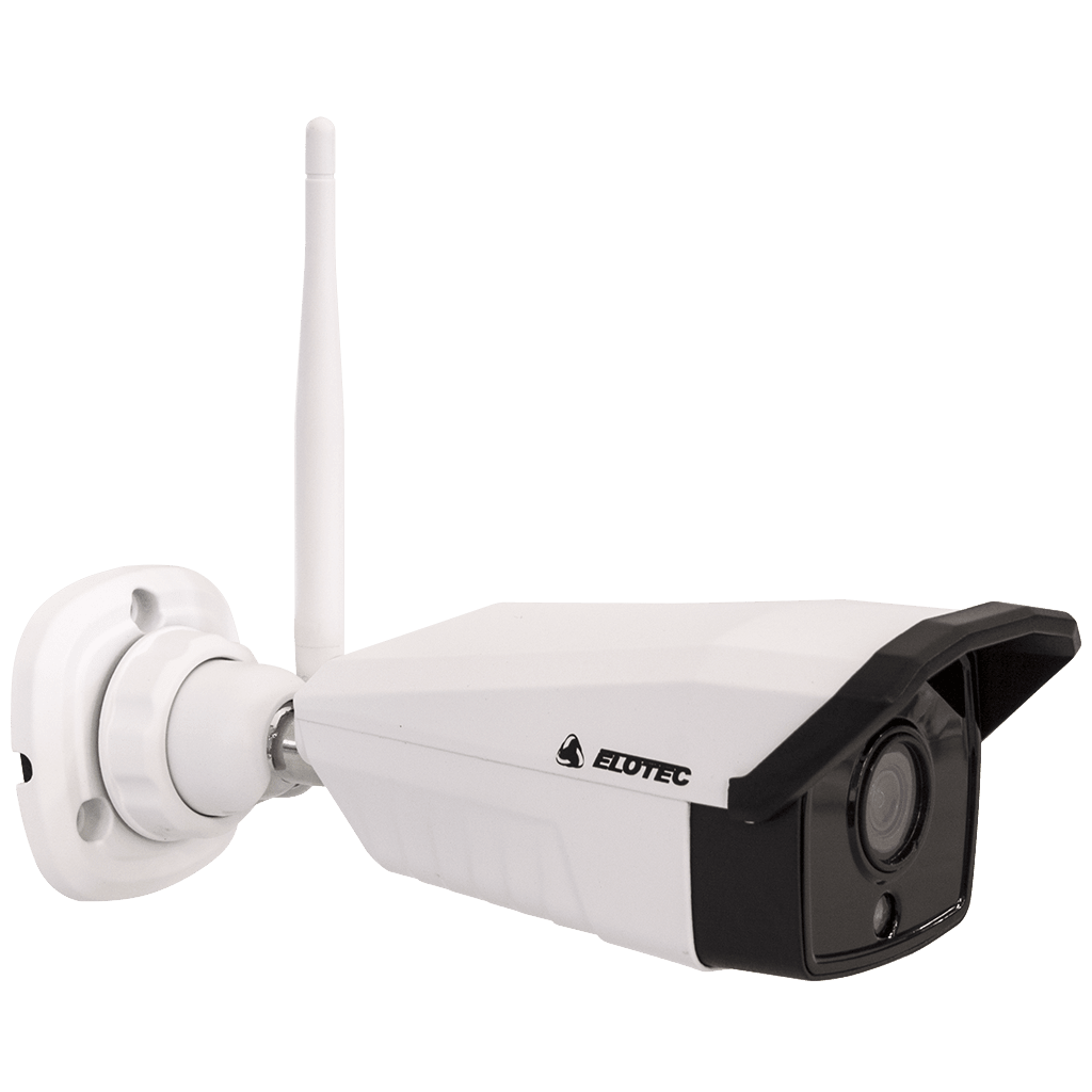 Elocam kamerasett, komplett m/ sentral og 4 kamera