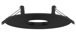 Dekorring EloSpot, rund, svart, 140mm