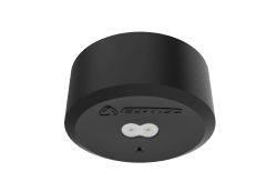 Ledelys AT sort, M/NM, 10år, 800lm