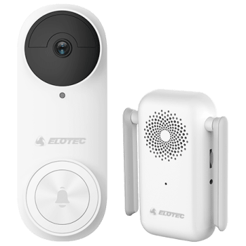 Smart dørklokke batteri, kamera, IP65, WiFi