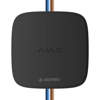 Savu / lämpöilmaisin 230Vac Elotec Ajax järj, musta