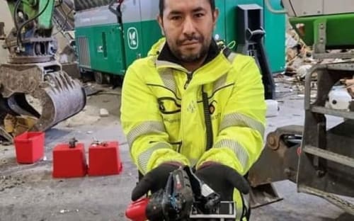 Smarte sensorer stanser søppelbranner