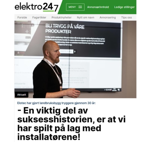 En viktig del av suksesshistorien er...