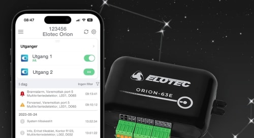 Elotec Orion - fremtidens kommunikasjonsteknologi for alarmsystemer
