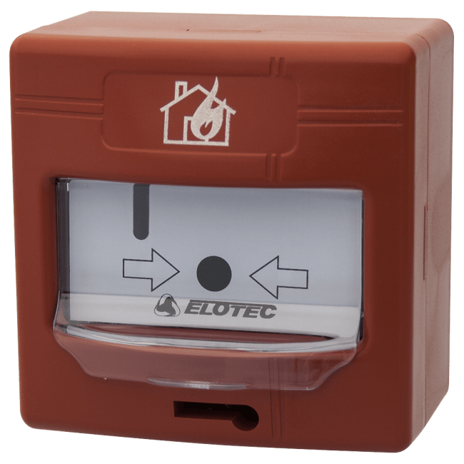 Manuell melder, adresserbar, resettbar