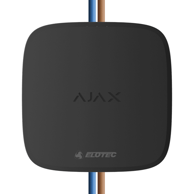CO/Lämpöilmaisin, Elotec Ajax, 230V, Musta