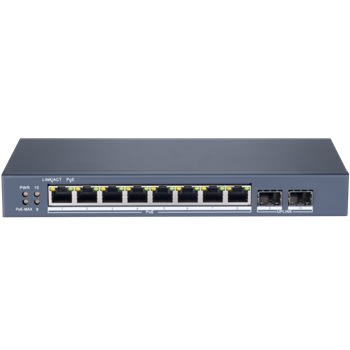 PoE switch, 8 port, 110W