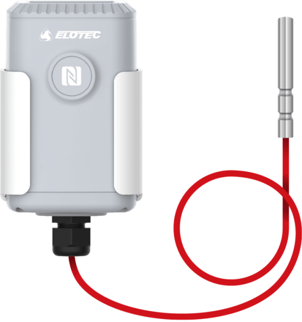 EloRa Tempsensor med ekstern probe, 1,5m, -50-200ºC