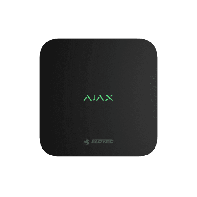 Elotec Ajax NVR 8 kanavaa, MUSTA