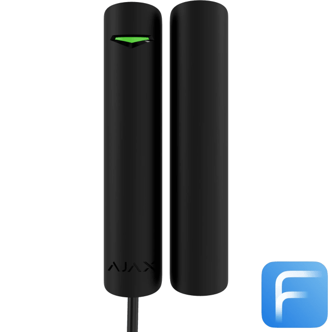 DoorProtect G3 Fibra, musta