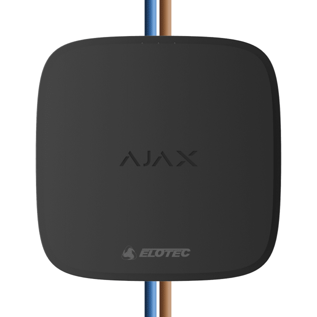 Savu / lämpöilmaisin 230Vac Elotec Ajax järj, musta