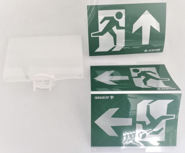 Nedhengt skilt EloLED-M (O/H/V) 21m leseavstand