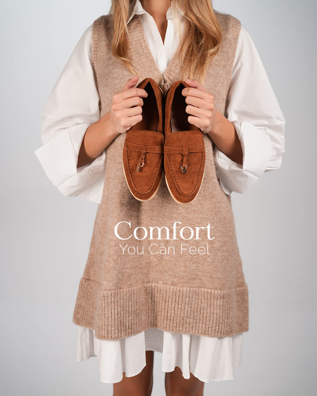 Kaia summer and winter footwear campaign visual 01