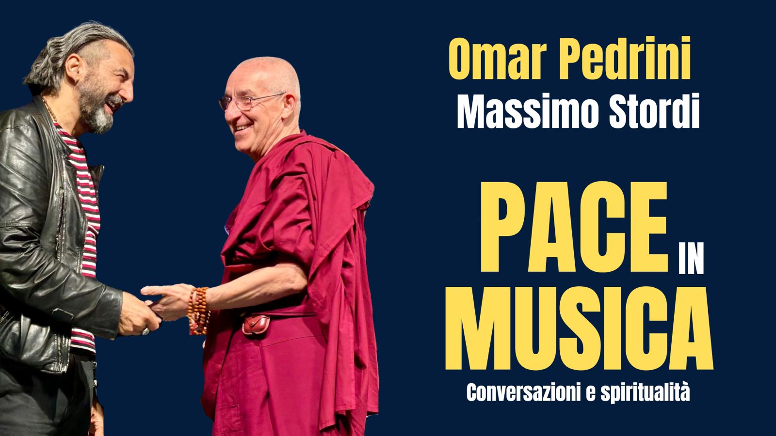Pace in Musica: un cammino tra note, spiritualità e diritti umani con Omar Pedrini e il monaco Massimo Stordi