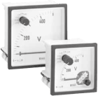 E244-02Q-G-SF-SF-C7-SW3. V-meter m/vender. 0/500V. 96x96mm