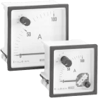 E243-02Q-G-SF-SF-C7-SW3. V-meter m/vender. 0/500V. 72x72mm