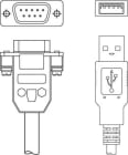 KB-RS232-USB Adapter cable