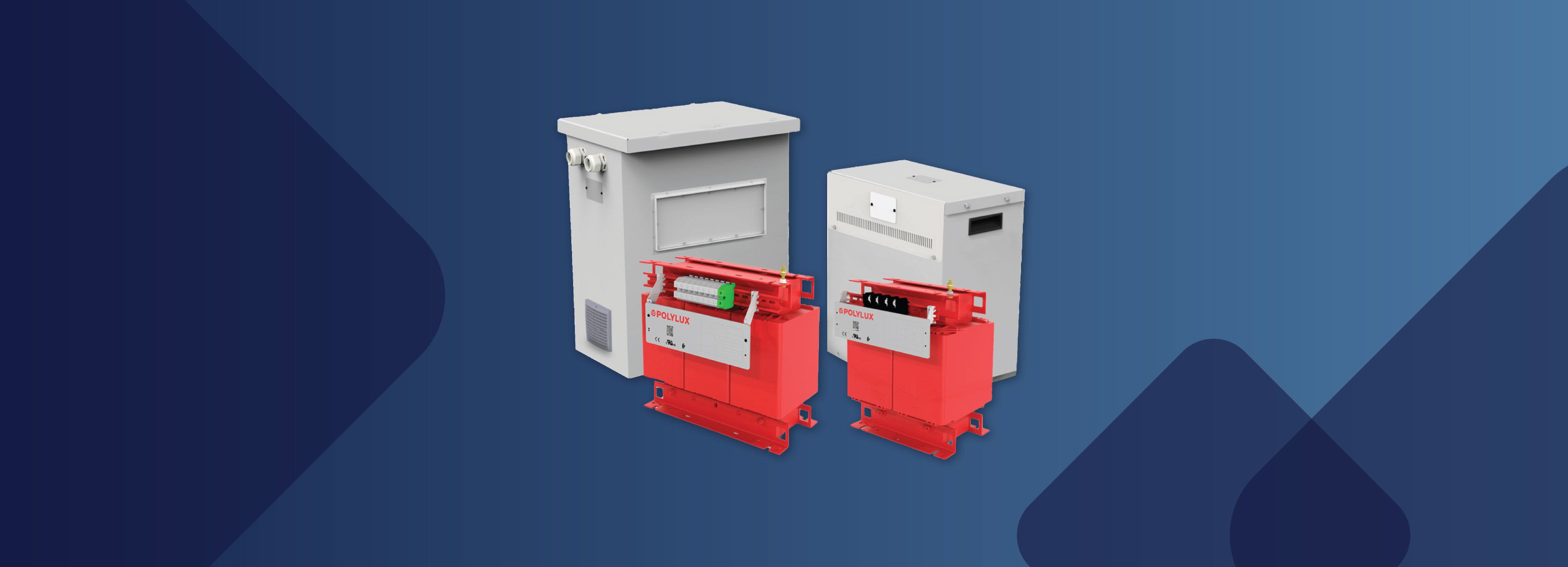 Polylux 1-fas og 3-fas skilletrafoer