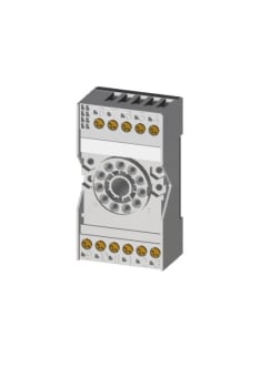 S3B - 11-poles plug-in socket, rail or screw