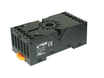 Relpol GZP11 11-pins sokkel for R15 3 CO