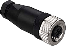 KD 095-4A M12 4-pin Plugg A