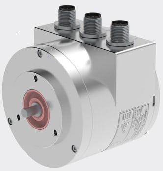 MH680-III-MU-G, MAGNETISK TRIPLE ROTARY ENCODER, 0-360°, 3 x 4-20mA, IP67, ø6mm shaft,