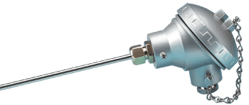 Pt100 føler.B-hode. ø6x150mm. AISI316. DIN-B. 3 leder.150ºC. 4-20mA. ATEX