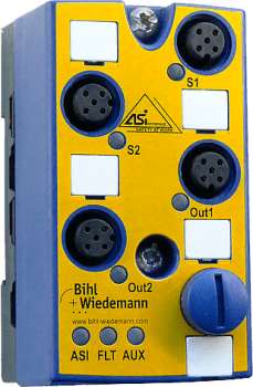 AS-i Safety Input Module. IP67. M12. 1SI/2O