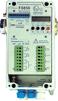 FS850S.0.2.0 Aux:230V AC 48...62 Hz Dyseåpning 6mm
