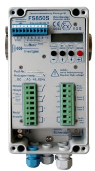 FS850S.0.8 Aux:230V AC 48...62 Hz Dyseåpning 18mm med alarmutgang