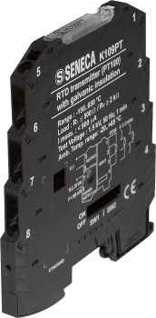 PT100 til strøm/spenningsomformer
