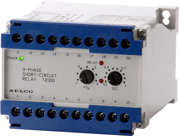 T2300.0070  Kortsluttningsvern 230V 1A. Manuell reset. fasilsafe
