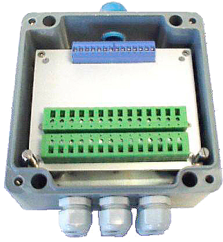 VI 156.5.0.0. 24VAC nettsp. 15VDC/50mA utg. 160x160x90mm