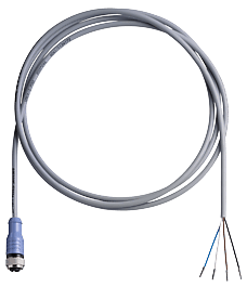 Kabel M12 x 1. 4P-2m-PVC