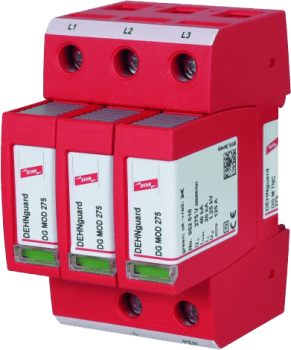 DEHNguard 40kA 385V 3P overspenningsvern for IT/TT