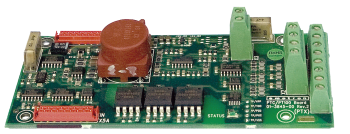 temperaturkort. 1 PTC input. 3 Pt 100 input. 4-wire