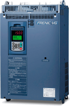 FRENIC VG IP00 220 kW / 250 kW 3 fas 400V ink. panel uten EMC filter