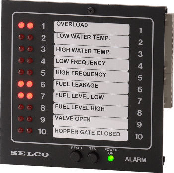 M1000.0040  Alarmpanel 48-110V DC. IP54 fra front