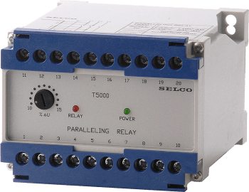 T5000.0060  Parallellkjøringsrele 415/480V. ?F = 0.2-0.3Hz