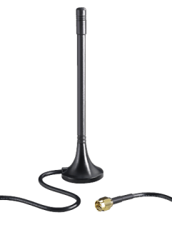 RF MAGNET ANTENNA 3DBI SMA PLUG-IN CONNECTOR STRAIGHT 2 M