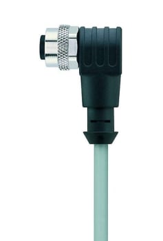 COUPLING M12 X 1. 12-POLES 10 M CABLE ANGLED